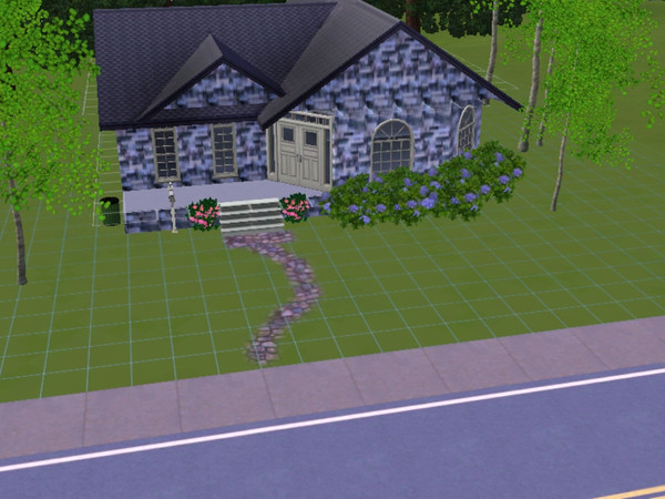 Sims 3 — Nice Starter Home by o0nell0o2 — This house is built with a foundation but also has a basement (: It is a one