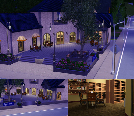 Sims 3 — Bentleys Liquor Store by searon2 — Remake of Barney's, This is now remade into a Liquor Store. Your Sim can buy