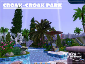 Sims 3 — Croak-croak park (No CC) by Valuka — My new aquapark.