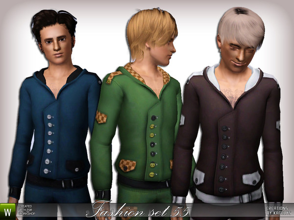 Sims 3 — FS 55 top 01 by katelys — New sweatshirt. 4 color palettes