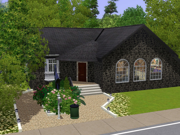 Sims 3 — Brick and Garden by DragonFly9889 — Brick and Garden