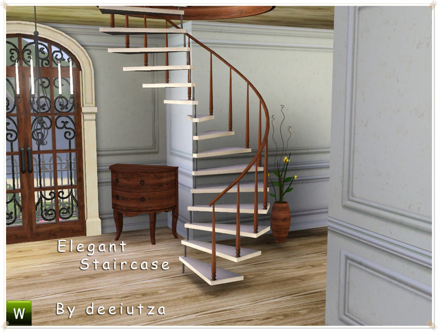 The Sims Resource Elegant Staircase