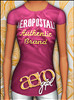 Sims 3 — Aeropostale Tee . by SUP3RHUMAN_x — Aeropostale Authentic Brand Tee . Pink & Yellow / Orange .
