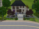 Sims 3 — The French Roast Coffee House by tinyt_532 — French style coffee house with indoor and outdoor seating. Patio