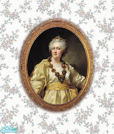 Sims 2 — The Grand Catherine-Levitsky by micha89 — Empress Catherine the Great by Dmitry Grigorievich Levitzky. 