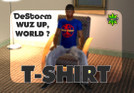 Sims 3 — Wuz Up World  by simsr — destorm wuz up world ? T Shirt