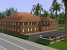 Sims 3 — Police Department by maleco2 — A Police Department for your Town. This is my first creation and I hope you