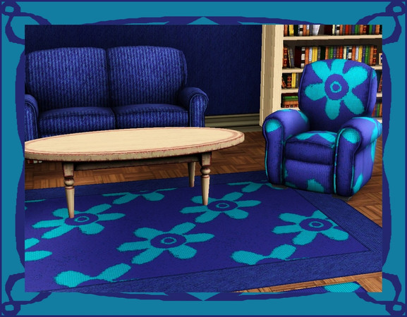 Sims 3 — Carpet Mania-Flowers in Diamonds by allison731 — By allison731 www.thesimsresource.com This pattern is part of