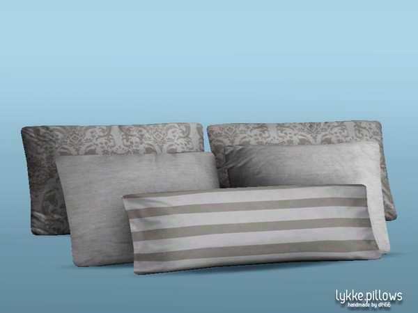 Sims 3 — Lykke Pillows by DT456 — Lykke Pillows. No cheats required for placing in the LYKKE BED. To use on other beds,