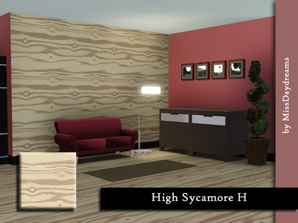 Sims 3 — High Sycamore (Horizontal) by MissDaydreams — High Sycamore Pattern Horizontal