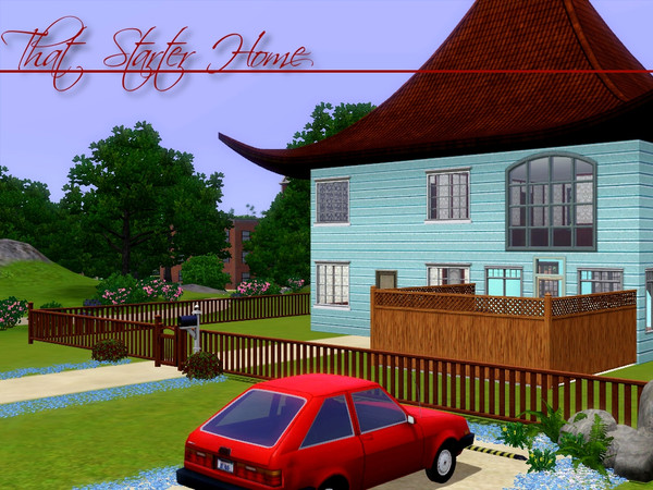 Sims 3 — That Small Starter Home by PoisonStreet2 — Have you just moved out? Do you need an accomodation when going to