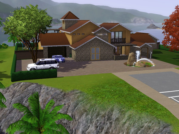 Sims 3 — Mediterrano by sjh82692 — Upping sticks to the big city so I present my ,painstakingly renovated, luxury villa.