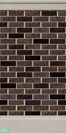 Sims 2 — Black Brick 1 by 123456789_1234 — Black Brick 1