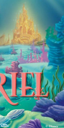 Sims 2 — Calli\'s Ariel Mural Right by Callisto149 — This is the right portion of a three-piece Ariel mural.