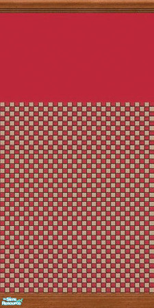 Sims 2 — Autumn Harvest Bathroom Wall Tile 1 by skippyscatt — Autumn Harvest Bathroom wall 1/6. Tile wall to mix and