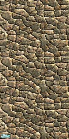 Sims 2 — Wilderness Wall 4c by hatshepsut — Part of the Wilderness Wall series.