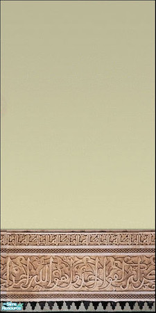 Sims 2 — Set Relaxation -RIGHT PART by kibanahnah — From a 3-Parts Wallpaper painting in sweet beige and pink. The low