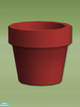 Sims 2 — Garden Shed Plant Pot - Rec 01 by Shakeshaft — Part of a set to create a Garden Potting Shed for your Sims, set