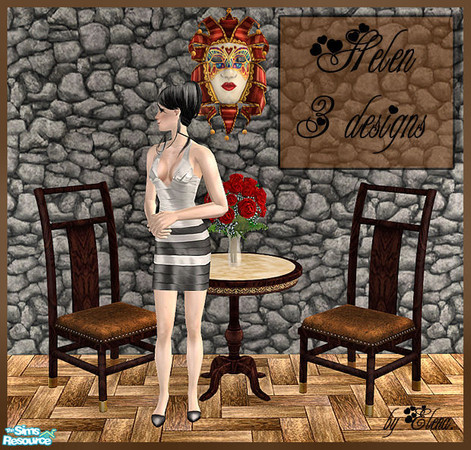 Sims 2 — Helen by Elena. — 3 cute dresses