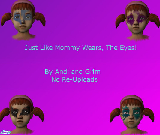 Sims 2 — Just Like Mommy Wears, Set 2 by andi and grim — This is the second Just Like Mummy Wears set, I was only going