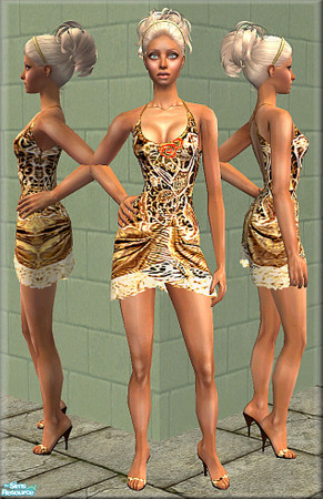 Sims 2 — Payton dress by killercsaj — by killercsaj