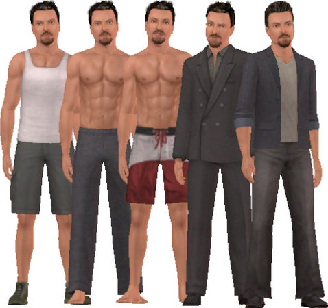 Sims 3 — Brian Green by Seventh_roses2 — Brian Austin Green (born July 15, 1973) is an American actor, rap musician and