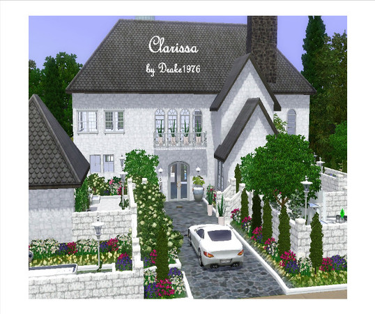 Sims 3 — Clarissa  by Drake19762 — Modernised country cottage with 2 bedrooms, 2 bathrooms, outdoor sauna and swimming
