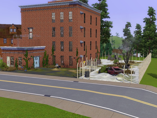 Sims 3 — Marconi Bros Warehouse by sjh82692 — An abandoned warehouse that houses the underground operations of the local