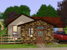 Sims 3 — Chueca Ranch by shimmshaw2 — Means 'crooked'. A very laid-back, bright house with 3 bedrooms and 3 bathrooms.