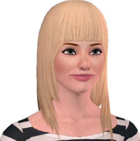 Sims 3 — Emma Stone by xiamc — By Xiamc. Actress known for movies like Zombieland, Easy A, and the upcoming The Amazing