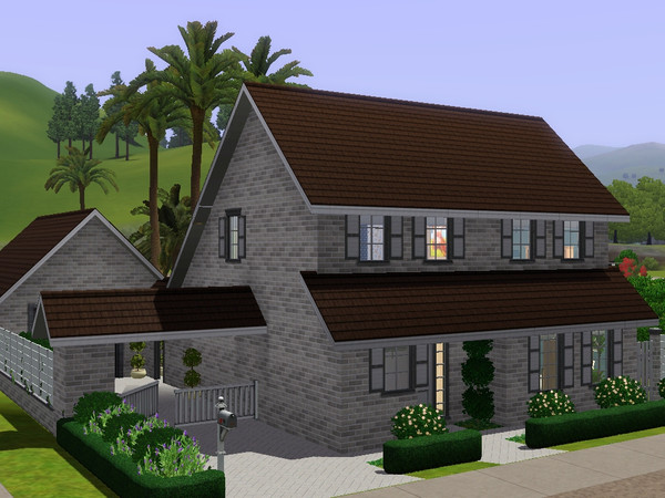 Sims 3 — Leah by dorienski — Renovated cottage starter home with living, dining and kitchen, 2 bedrooms and a bathroom.