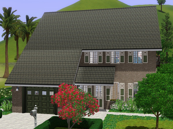 Sims 3 — Arthur by dorienski — Cottage house with living, dining and kitchen area, an office, 4 bedrooms, 2 bathrooms and