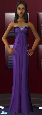 Sims 2 — Formal Strapless Dresses for Teens - Purple Enjoy! by lifedancer2 — 