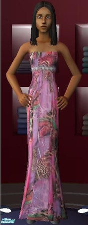 Sims 2 — Formal Strapless Dresses for Teens - Abstract by lifedancer2 — Enjoy!