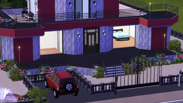 Sims 3 — Margot's haven by Arnero — Extravagant modern haven for the rich (and maybe famous). 2 stories, 2 bedrooms, and