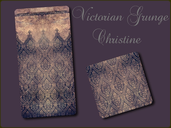 Sims 3 — Victorian Grunge Wall & Floor Set by cm_11778 — This is a new new wall and floor that will go perfectly with