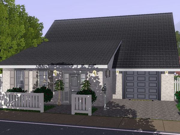 Sims 3 — Susan by dorienski — Small starter house with open plan living, dining and kitchen area, two bedrooms, a