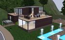 Sims 3 — Green Big Outdoor House by Adam133 — A Medium sized clean, modern with classic interior parts house. It has a
