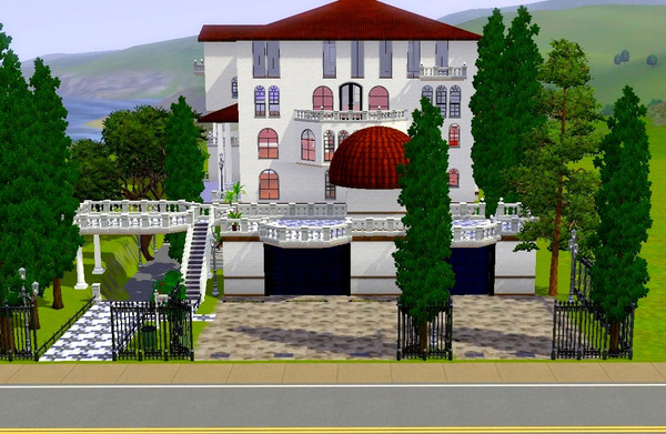 Sims 3 — Yali house by MissLima2 — Beautiful and spacious villa percect for your rich Sims. It's not furnished so you can