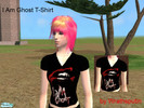 Sims 2 — I Am Ghost T-Shirt by Wrathsputin2 — A T-Shirt for one of my favorite bands! It\'s a very basic edit but I hope