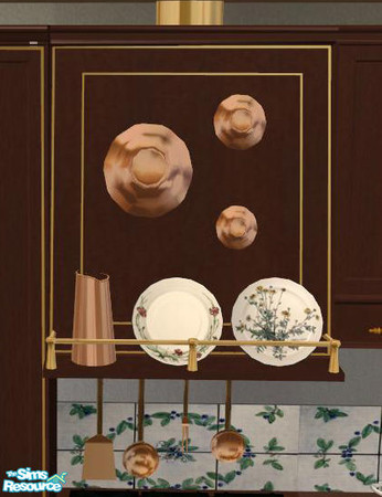 Sims 2 — PB Kitchen Recolors brown - Rangehood  by ShinoKCR — 