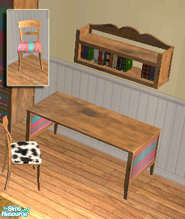 Sims 2 — Texture Challenge 75 - nursery/kids set - Sh-hansenchairrecolour by selina012 — Part of my recoloured set for