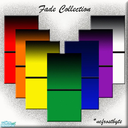 Sims 2 — Fade Collection by ncfrostbyte — Collection of colorful faded wallpapers. *ncfrostbyte