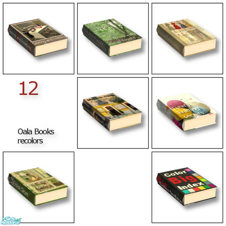 Sims 2 — Oala teens extra book recolors by mirake — 
