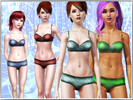 Sims 3 — Bare Essentials Lingerie Set For Teens and Adults by Vionai — Wanted to make some nice and simple lingerie...so