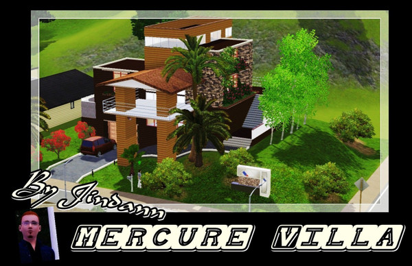 Sims 3 — Mercure Villa by Jindann — Tell to your friends if you excited this house!