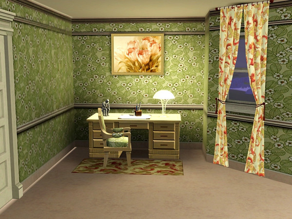 Sims 3 — marcorse_native pepper pattern by marcorse — The flowers and leaves of our native pepper bush make an