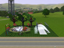 Sims 3 — Fountain Park of Fun by dakota1960 — Come on by and sit around the water fountain, or take a breathing walk