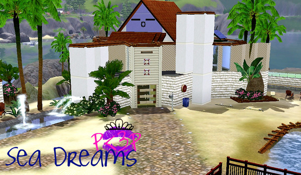 Sims 3 — Sea Dreams  by Pink3_Princess — Sea dreams is a lovley vacation property for your Sims to enjoy some fun in the