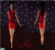 Sims 2 — Red top&shorts by E_C_L_I_P_S_E2 — Red top&shorts